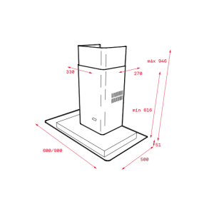 MÁY HÚT MÙI ĐẢO TEKA DG3 ISLA 980 40485140 TÂY BAN NHA - 1 TEKA DG3 ISLA 980 40485140