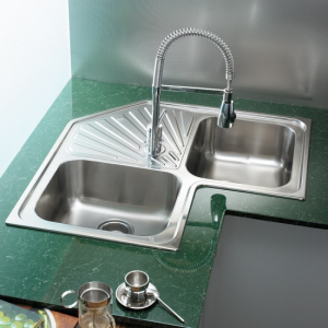 CHẬU RỬA INOX TEKA ANGULAR 2B 10118005 - 3 TEKA ANGULAR 2B 10118005