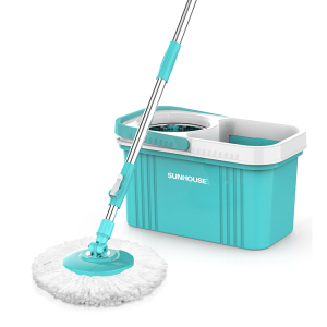 BỘ LAU NHÀ XOAY 360 ĐỘ SUNHOUSE KS-CL350PB