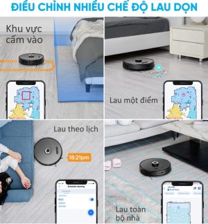 Robot Hút Bụi, Lau Sàn Hubert HB-S68-Plus - 7