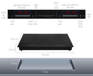 BẾP ĐIỆN TỪ HỒNG NGOẠI JUNGER MTD-18