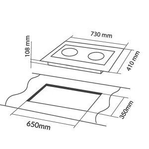 Bếp gas âm Eurosun EU-GA287