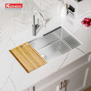 CHẬU RỬA BÁT KONOX WORKSTATION KN8046SU - 7 CHẬU RỬA BÁT KONOX WORKSTATION KN8046SU