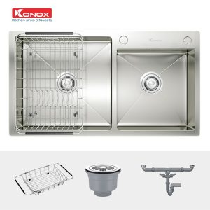 CHẬU RỬA CHÉN BÁT KONOX KN8245DO - 12 CHẬU RỬA CHÉN BÁT KONOX KN8245DO