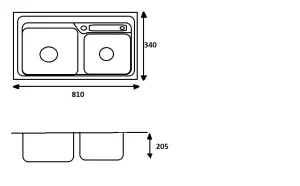 Chậu rửa Eurosun EU-8143E6