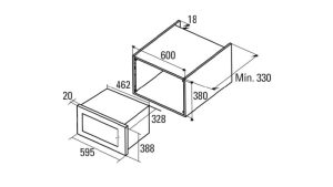 Lò vi sóng Cata MC 20 D ENC