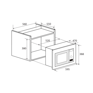 Lò vi sóng KAFF KF-MC34L - 19 Lò vi sóng KAFF KF-MC34L