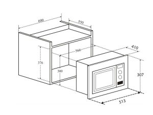 Lò Vi Sóng Để Bàn Eurosun MWO-T26EUR