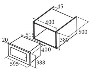 Lò Vi Sóng Eurosun MWO-28EUR
