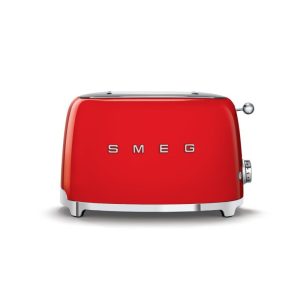 MÁY NƯỚNG BÁNH MÌ 2 LÁT THẬP NIÊN 50 MÀU ĐỎ SMEG TSF01RDEU 535 43 669