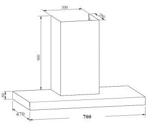 MÁY HÚT KHỬ MÙI CAO CẤP SEVILLA SV – 70T3