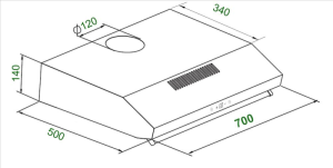 Máy Hút Mùi Cổ Điển KAFF KF-788I - 13 Máy Hút Mùi Cổ Điển KAFF KF-788I