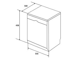 Máy Rửa Chén KAFF KF-W8001EU