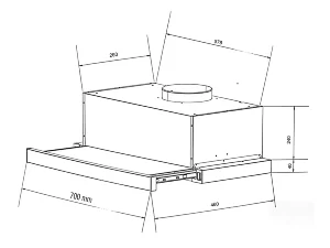 Máy Hút Mùi Eurosun EH-70AF86B
