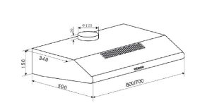 Máy Hút Mùi Eurosun EH-70CF19B