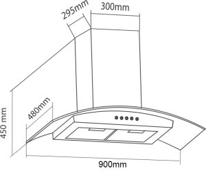 Máy Hút Mùi Eurosun EH-90K06
