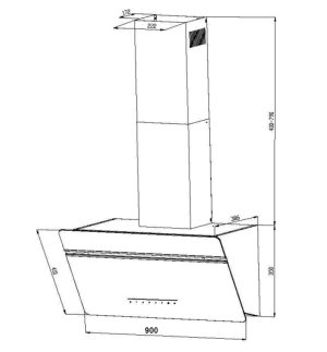 Máy hút mùi EUROSUN EH-90CN73