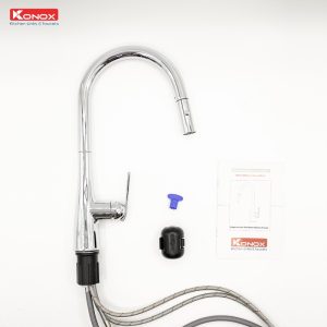 VÒI RỬA BÁT KONOX CURVA CHROME - 8 VÒI RỬA BÁT KONOX CURVA CHROME