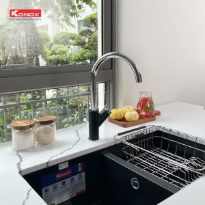 VÒI RỬA BÁT KONOX MODO BLACK