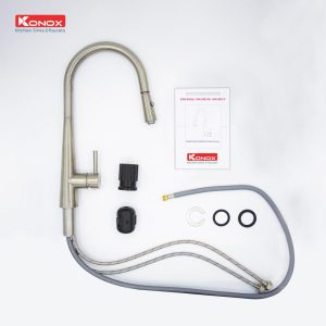 VÒI RỬA BÁT RÚT DÂY KONOX KN1901N - 15 VÒI RỬA BÁT RÚT DÂY KONOX KN1901N