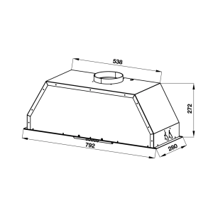 Máy hút mùi âm tủ Hafele HH-BI79A 533.80.038 - 26 Máy hút mùi âm tủ Hafele HH-BI79A 533.80.038 - 25