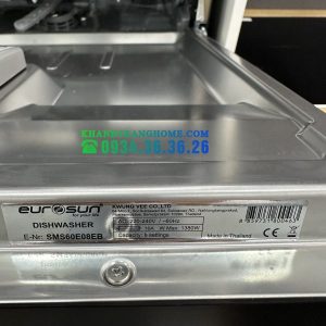 Máy rửa bát EUROSUN SMS60E08EB
