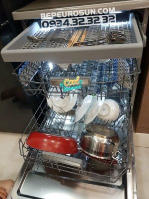 MÁY RỬA BÁT EUROSUN SMS80EU16E TỰ ĐỘNG HÉ CỬA