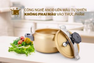 NỒI ÁP SUẤT ANOD SUNHOUSE SHA8504DA - 15
