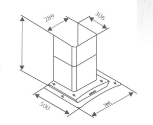 Máy Hút Mùi Canzy CZ 9970S