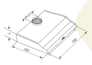 Máy hút mùi Canzy CZ 2070I