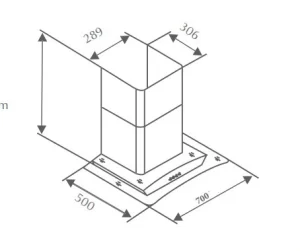 Máy Hút Mùi Canzy CZ 3870Q