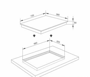 BẾP ĐIỆN TỪ 2 VÙNG NẤU MALLOCA MH-02IR LB