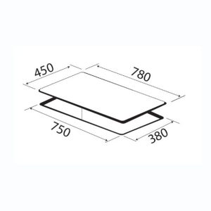 BẾP ĐIỆN TỪ KAFF KF IH6003IC - 1 BẾP ĐIỆN TỪ KAFF KF IH6003IC