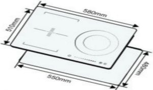 Bếp từ 3 vùng nấu Capri CR-839KT - 1 BẾP TỪ 3 VÙNG NẤU CAPRI CR-839KT