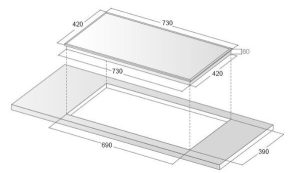 BẾP TỪ DMESTIK ML888 DKI - 1 BẾP TỪ DMESTIK ML888 DKI