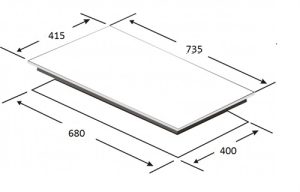BẾP TỪ ĐÔI CAPRI CR-806KT