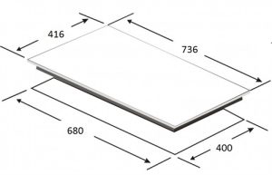 BẾP TỪ ĐÔI CAPRI CR-901 PLUS