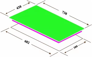 Bếp từ hồng ngoại đôi Capri CR-707HI - 1 BẾP TỪ HỒNG NGOẠI ĐÔI CAPRI CR-707HI