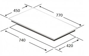 BẾP TỪ HỒNG NGOẠI ĐÔI CAPRI CR-828KT