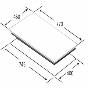 Bếp từ hồng ngoại đôi Capri CR-829KT - 1 BẾP TỪ HỒNG NGOẠI ĐÔI CAPRI CR-829KT