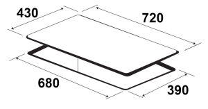 Bếp Từ KAFF KF-988II - 1 BẾP TỪ KAFF KF-988II