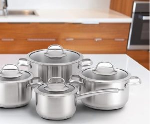 Bộ nồi Malloca SA-4002 - 1 BỘ NỒI MALLOCA SA-4002