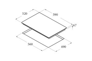 Bếp điện Cata T 604 A - 2 Bếp điện Cata T 604 A