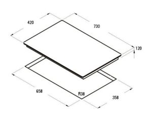 Bếp ga Cata LCI 702 - 2 Bếp ga Cata LCI 702