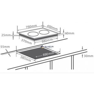 Bếp Từ Chefs EH-DIH890 - 1 CHEFS EH-DIH890