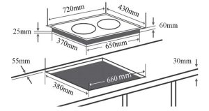 Bếp Từ Chefs EH-DIH220 - 1 Chefs EH-DIH220