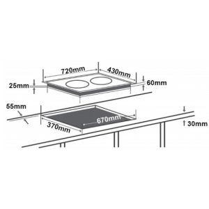Bếp Từ Chefs EH-DIH326 - 1 Chefs EH-DIH326