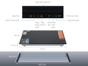 Bếp từ Kocher DI-802GE - 1 KOCHER DI-802GE