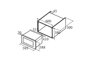 Lò vi sóng Cata MC 25 D ENC