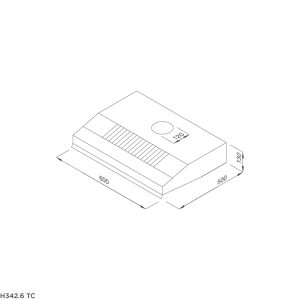 MÁY HÚT MÙI CLASSIC MALLOCA H342-6 TC